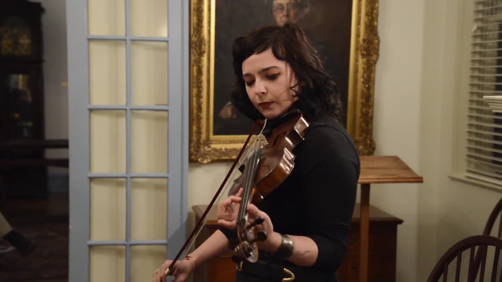 ["On the evening of Wednesday, January 16, 2019, The West Virginia Folklife Program hosted a showcase of their Folklife Apprenticeship Program, featuring master gospel and blues musician Doris Fields (aka Lady D) with apprentice Xavier Oglesby, and master old-time fiddler John D. Morris with apprentice Jen Iskow. The free event was held from 5:30-7:30pm at the historic MacFarland-Hubbard House, headquarters of the West Virginia Humanities Council (1310 Kanawha Blvd. E), in Charleston. The evening included musical performances by the two pairs and a question-answer session, followed by a reception.Doris Fields, who performs as Lady D, is known as West Virginias First Lady of Soul. A West Virginia native, she began singing in church choir as a child and has performed original and traditional blues, gospel, R&B, and soul across the state and country, including for the Obama for Change Inaugural Ball. Xavier Oglesby grew up singing in the black Pentecostal church and has performed in local a capella and theatre groups. He recently recorded voiceovers for the New River Gorge African American Heritage Auto Tour. Both Fields and Oglesby reside in Beckley.John D. Morris, of Ivydale, is an acclaimed West Virginia fiddler and tradition bearer who has been honored by the Augusta Heritage Center, the West Virginia Music Hall of Fame, the West Virginia Fiddler Award, and a National Heritage Fellowship for his role in sustaining the tradition. Jen Iskow, of Thomas, is a West Virginia University alumni, community organizer, artist, and designer at Beartown Design Studio. She has studied with numerous masters of Appalachian old-time fiddle.The West Virginia Folklife Apprenticeship Program offers a stipend to West Virginia master traditional artists or tradition bearers working with qualified apprentices on a year-long in-depth apprenticeship in their cultural expression or traditional art form. These apprenticeships aim to facilitate the transmission of techniques and artistry of the forms, as well as their histories and traditions. 2018 was the first year of the biennial Folklife Apprenticeship Program.Read more about the apprenticeship pairs on the West Virginia Folklife blog:https://wvfolklife.org/2018/12/03/2018-master-artist-apprentice-feature-doris-fields-aka-lady-d-xavier-oglesby-blues-black-gospel/https://wvfolklife.org/2018/11/09/2018-master-artist-apprentice-feature-john-morris-jen-iskow-old-time-fiddling-and-stories-of-clay-county/"]%