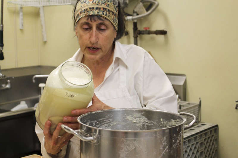 ["Master salt rising bread baker Genevieve (Jenny) Bardwell holds an A.S. in culinary arts from the Culinary Institute of America, and a B.S. and M.S. in plant pathology from the University of Massachusetts. Jenny is the co-author of Salt Rising Bread: Recipes and Heartfelt Stories of a Nearly Lost Appalachian Tradition and was the co-founder of Rising Creek Bakery in Mount Morris, Pennsylvania, both with Susan Ray Brown. Jenny has engaged in a deep, decades-long study of the unique labor-intensive Appalachian bread, focusing particularly on the scientific process and researching analog breads in other cultures. In 2017, she was awarded a Folk and Traditional Arts Apprenticeship Grant from the Pennsylvania Council of the Arts to lead a salt rising bread apprenticeship with baker Antonio Archer and in 2018, she was awarded an Folklife Apprenticeship Grant from the West Virginia Folklife Program with fellow baker Susan Ray Brown and apprentice Amy Dawson.Master salt rising bread baker Susan Ray Brown grew up in southern West Virginia, and her family roots go back nearly 300 years in her beloved Mountain State. She holds a B.A. in sociology/anthropology from West Virginia University. Susan is the co-author of Salt Rising Bread: Recipes and Heartfelt Stories of a Nearly Lost Appalachian Tradition and was the co-founder of Rising Creek Bakery in Mount Morris, PA, both with Jenny Bardwell. Susan has engaged in a deep, decades-long study of the unique labor-intensive Appalachian bread, recording oral histories, gathering recipes, conducting scientific studies, and constantly experimenting through her own baking. Find more on her website at www.saltrisingbread.net."]%