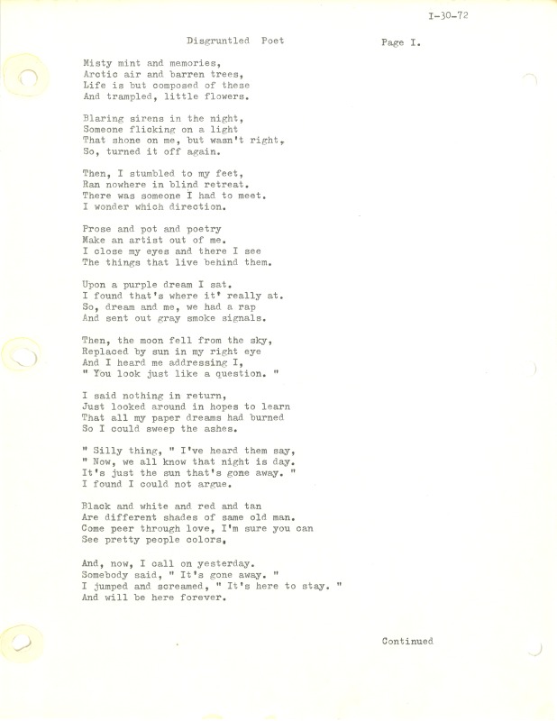 ["Shirley A. Campbell (March 17,1949-January 10, 2021), a native of Pinch, West Virginia and a resident of Charleston, West Virginia, was a lifelong songwriter and poet. Two of her songs were recorded by Grandpa Jones and Ernest Tubb, respectively. Campbell married into the Reed-Campbell family of the bluegrass musician Ola Belle Reed, who was her mentor. Read Campbells obituary:Shirley A. Campbell, 71, of Charleston, WV, passed away suddenly at home, Sunday, January 10, 2021.Born March 17, 1949, in Pinch, WV, she was the daughter of the late Ruby Francis Jarrett and Jack White.She is survived by her two children, daughter Carlie Campbell of Charleston and son Jeremy Campbell of Elkton, MD; and pets.In addition to her parents, she was preceded in death by her beloved dachshunds, Buckwheat and Alfalfa.Shirley studied at Oklahoma University and Marshall University. She was a nurse for 20 years, a dog groomer for 15 years, and a small business owner for approximately 10 years. She was a woman of endless talents, for many of which she received recognition. She was deeply devoted to animal welfare; throughout her life caring for ANY and ALL that she found in need.There will be a symphony of animal calls greeting her at the gates of heaven; and it will be glorious!As per her request, there will be no services. She asks that, in lieu of flowers, please donate to an animal charity in her honor.You may send condolences to the family at: www.barlowbonsall.com.Barlow Bonsall Funeral Home, Charleston, WV, has been entrusted with the arrangements."]%