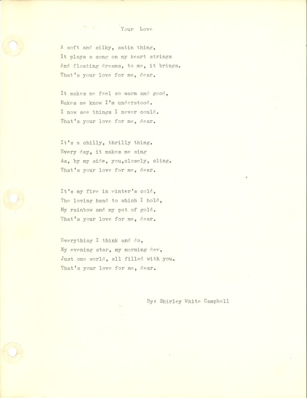 ["Shirley A. Campbell (March 17,1949-January 10, 2021), a native of Pinch, West Virginia and a resident of Charleston, West Virginia, was a lifelong songwriter and poet. Two of her songs were recorded by Grandpa Jones and Ernest Tubb, respectively. Campbell married into the Reed-Campbell family of the bluegrass musician Ola Belle Reed, who was her mentor. Read Campbells obituary:Shirley A. Campbell, 71, of Charleston, WV, passed away suddenly at home, Sunday, January 10, 2021.Born March 17, 1949, in Pinch, WV, she was the daughter of the late Ruby Francis Jarrett and Jack White.She is survived by her two children, daughter Carlie Campbell of Charleston and son Jeremy Campbell of Elkton, MD; and pets.In addition to her parents, she was preceded in death by her beloved dachshunds, Buckwheat and Alfalfa.Shirley studied at Oklahoma University and Marshall University. She was a nurse for 20 years, a dog groomer for 15 years, and a small business owner for approximately 10 years. She was a woman of endless talents, for many of which she received recognition. She was deeply devoted to animal welfare; throughout her life caring for ANY and ALL that she found in need.There will be a symphony of animal calls greeting her at the gates of heaven; and it will be glorious!As per her request, there will be no services. She asks that, in lieu of flowers, please donate to an animal charity in her honor.You may send condolences to the family at: www.barlowbonsall.com.Barlow Bonsall Funeral Home, Charleston, WV, has been entrusted with the arrangements."]%