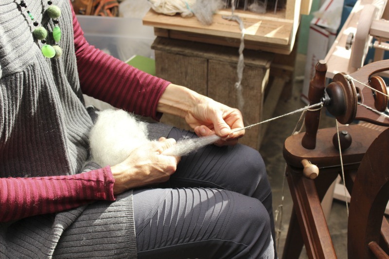 ["Kathy Evans (b. July 8, 1962, Morgantown, WV) of Bruceton Mills and Margaret Bruning of Elkins are participants in the 2020-2021 West Virginia Folklife Apprenticeship Program, in an apprenticeship titled, Sheep to Shawl: The Art of Raising Sheep and Creating Fiber Arts. Evans is a fifth-generation farmer and co-owner with her husband Reid of Evans Knob Farm in Preston County where she cultivates Certified Naturally Grown vegetables and raises sheep and poultry. She teaches and exhibits her fiber arts both in West Virginia and across the country and has been featured in Modern Farmer and Morgantown Magazine. Bruning grew up on a goat farm in upstate New York and has been a lifelong fiber artist. She and her husband David raise sheep at their homestead in Randolph County.Read a profile of Evans and Bruning on the West Virginia Folklife blog:https://wvfolklife.org/2020/11/04/2020-folklife-apprenticeship-feature-kathy-evans-margaret-bruning-sheep-to-shawl/Evans Knob Farm website: https://www.evansknobfarm.com/Poe Run Craft and Provisions: http://www.poerun.org/"]%