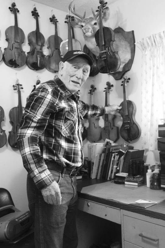 Ray Fought is a self-taught fiddler and fiddle maker living in Parkersburg, West Virginia.