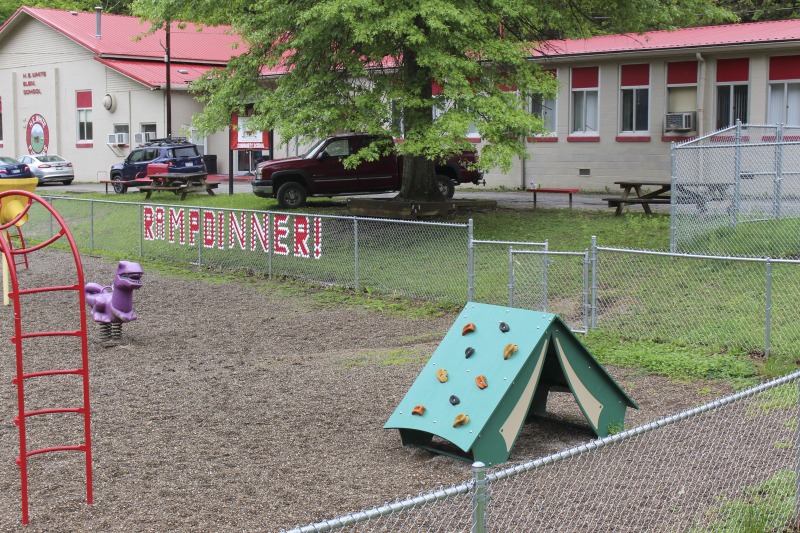 The H.E. White Elementary PTO has been hosting a Ramp Dinner fundraiser for 55 years. Dinner fare includes ham, ramps, fried potatoes, pinto beans or white beans, green beans, corn bread or rolls, sassafras tea, and dessert. The meal cost $10.