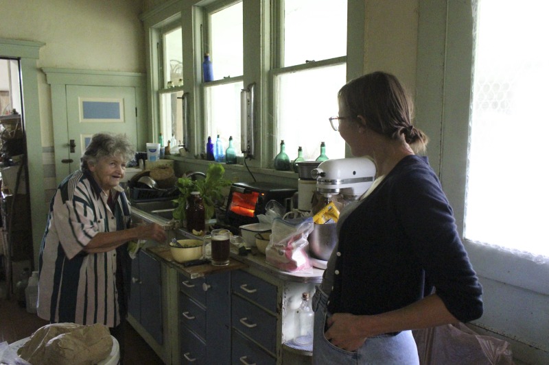 Marion Harless of Kerens led a 2018 apprenticeship in green traditions with Kara Vaneck of Weston as part of the 2018 West Virginia Folklife Apprenticeship Program, supported in part by the National Endowment for the Arts. Harless is a co-founder of the Mountain State Organic Growers and Buyers Association and the West Virginia Herb Association, and has taught widely on medicinal herbs, edible landscaping, and native plants. Vaneck is the owner of Smoke Camp Crafts and has served as vice president and treasurer of the West Virginia Herb Association.Read our feature on Harless apprenticeship with Vaneck here: https://wvfolklife.org/2018/12/20/2018-master-artist-apprentice-feature-marion-harless-kara-vaneck-green-traditions/Read Emily Hilliards article on Marion Harless here and in the Spring 2019 issue of Goldenseal Magazine: https://wvfolklife.org/2019/03/22/the-state-folklorists-notebook-people-need-to-know-about-plants-herbarist-marion-harless/