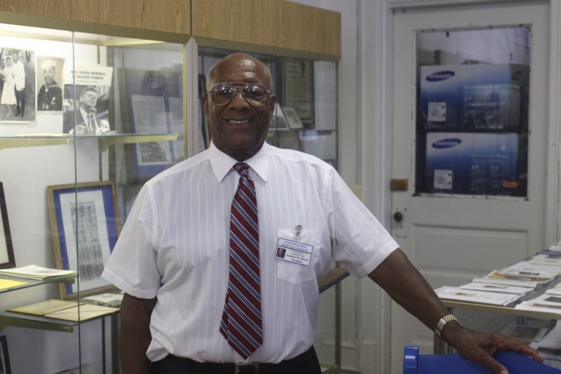 ["With his wife, Leonard Harris (b. Martinsburg, WV, 1936) is the co-founder of Sumner-Ramer School African American Museum and Archive in Martinsburg, West Virginia. He is an alumnus of Sumner-Ramer, which was the Black school in Berkeley County during segregation. The school closed in 1965, one year after schools in the county were integrated and 10 years after the Brown v. Board ruling. The Sumner-Ramer Museum and Archive is located in a ground-floor room of the school building and contains materials from the school and its alumni, including ephemera, photos, artifacts, portraits, and more."]%