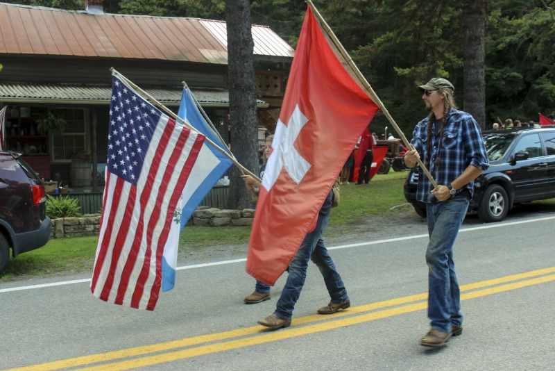 ["The Helvetia Community Fair, located in the Swiss community of Helvetia in Randolph County, is one of the oldest agricultural fairs in West Virginia. Activities include a parade in Swiss costume, alphorn music, Swiss folk dancing and singing, fahnenschwingen (flag twirling), a crafts, food, and canning exhibition, field events, an archery shoot, and more.Learn more in Emily Hilliard's Bitter Southerner piece on Helvetia's seasonal celebrations, including the Community Fair: https://bittersoutherner.com/my-year-in-helvetia-west-virginiaAnd in the Helvetia Foodways Oral History Project conducted by the West Virginia Folklife Program in partnership with the Southern Foodways Alliance: https://www.southernfoodways.org/oral-history/helvetia-west-virginia/"]%