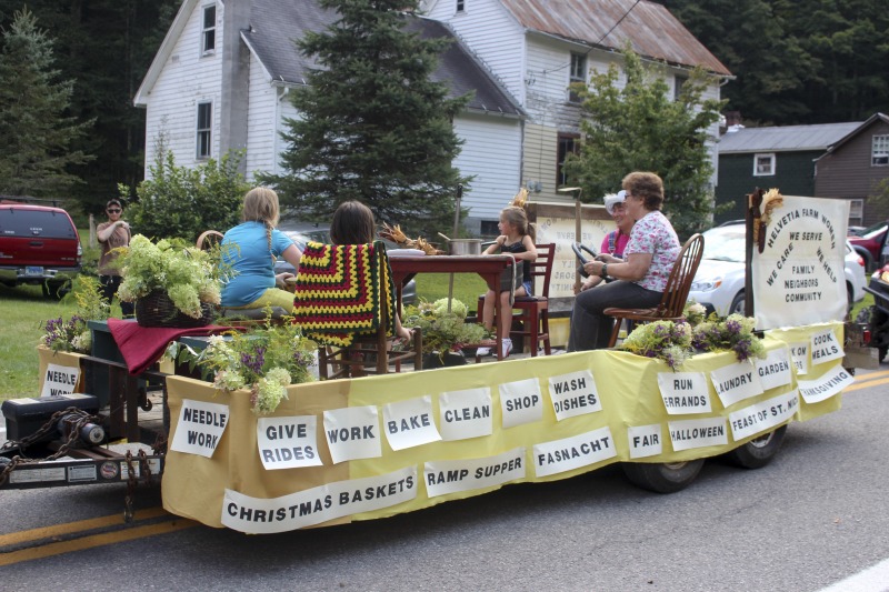 The Helvetia Community Fair, located in the Swiss community of Helvetia in Randolph County, is one of the oldest agricultural fairs in West Virginia. Activities include a parade in Swiss costume, alphorn music, Swiss folk dancing and singing, fahnenschwingen (flag twirling), a crafts, food, and canning exhibition, field events, an archery shoot, and more.Learn more in Emily Hilliard's Bitter Southerner piece on Helvetia's seasonal celebrations, including the Community Fair: https://bittersoutherner.com/my-year-in-helvetia-west-virginiaAnd in the Helvetia Foodways Oral History Project conducted by the West Virginia Folklife Program in partnership with the Southern Foodways Alliance: https://www.southernfoodways.org/oral-history/helvetia-west-virginia/