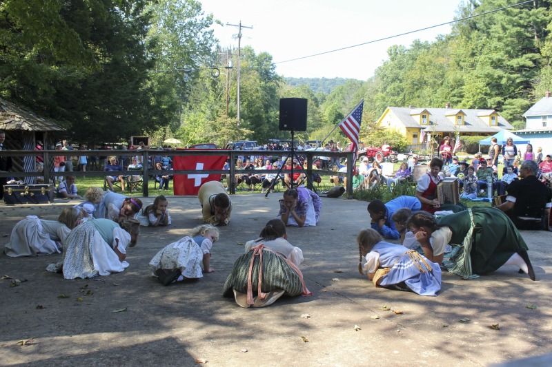 The Helvetia Community Fair, located in the Swiss community of Helvetia in Randolph County, is one of the oldest agricultural fairs in West Virginia. Activities include a parade in Swiss costume, alphorn music, Swiss folk dancing and singing, fahnenschwingen (flag twirling), a crafts, food, and canning exhibition, field events, an archery shoot, and more.Learn more in Emily Hilliard's Bitter Southerner piece on Helvetia's seasonal celebrations, including the Community Fair: https://bittersoutherner.com/my-year-in-helvetia-west-virginiaAnd in the Helvetia Foodways Oral History Project conducted by the West Virginia Folklife Program in partnership with the Southern Foodways Alliance: https://www.southernfoodways.org/oral-history/helvetia-west-virginia/