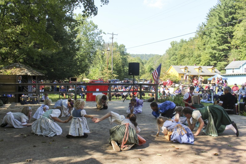 The Helvetia Community Fair, located in the Swiss community of Helvetia in Randolph County, is one of the oldest agricultural fairs in West Virginia. Activities include a parade in Swiss costume, alphorn music, Swiss folk dancing and singing, fahnenschwingen (flag twirling), a crafts, food, and canning exhibition, field events, an archery shoot, and more.Learn more in Emily Hilliard's Bitter Southerner piece on Helvetia's seasonal celebrations, including the Community Fair: https://bittersoutherner.com/my-year-in-helvetia-west-virginiaAnd in the Helvetia Foodways Oral History Project conducted by the West Virginia Folklife Program in partnership with the Southern Foodways Alliance: https://www.southernfoodways.org/oral-history/helvetia-west-virginia/