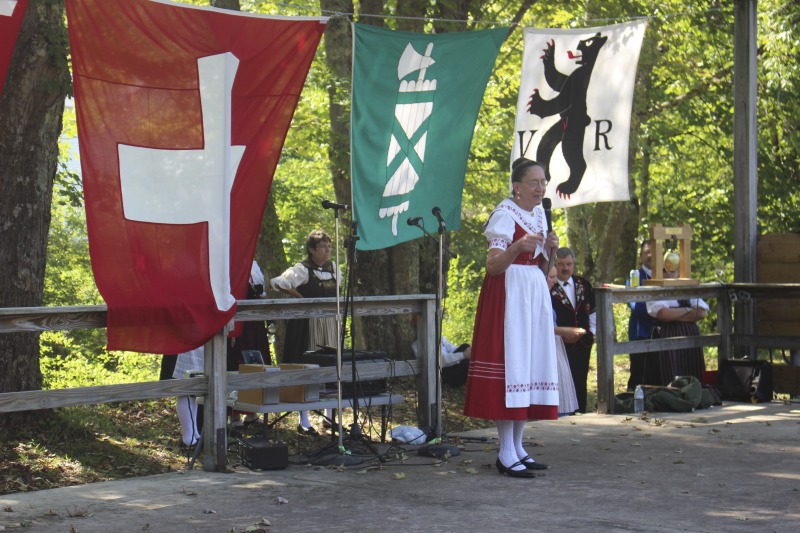 ["The Helvetia Community Fair, located in the Swiss community of Helvetia in Randolph County, is one of the oldest agricultural fairs in West Virginia. Activities include a parade in Swiss costume, alphorn music, Swiss folk dancing and singing, fahnenschwingen (flag twirling), a crafts, food, and canning exhibition, field events, an archery shoot, and more.Learn more in Emily Hilliard's Bitter Southerner piece on Helvetia's seasonal celebrations, including the Community Fair: https://bittersoutherner.com/my-year-in-helvetia-west-virginiaAnd in the Helvetia Foodways Oral History Project conducted by the West Virginia Folklife Program in partnership with the Southern Foodways Alliance: https://www.southernfoodways.org/oral-history/helvetia-west-virginia/"]%