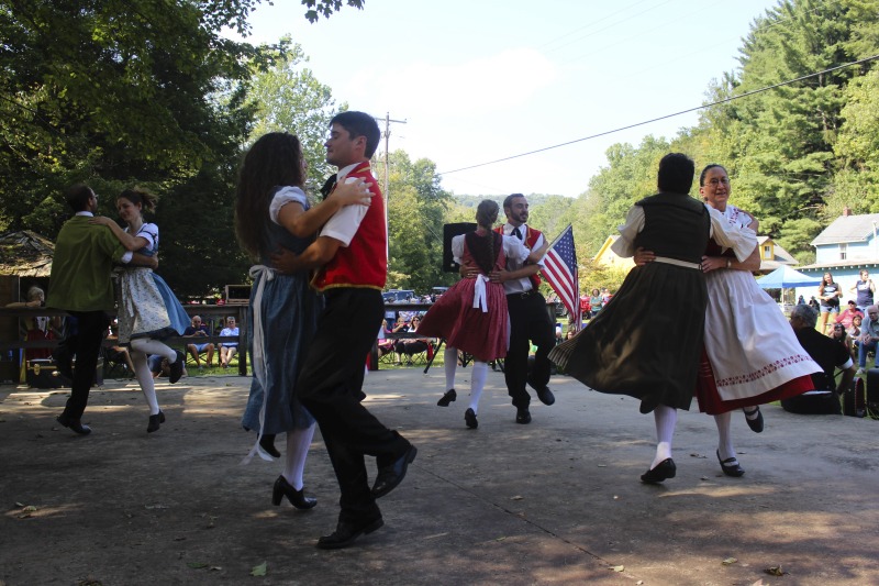 ["The Helvetia Community Fair, located in the Swiss community of Helvetia in Randolph County, is one of the oldest agricultural fairs in West Virginia. Activities include a parade in Swiss costume, alphorn music, Swiss folk dancing and singing, fahnenschwingen (flag twirling), a crafts, food, and canning exhibition, field events, an archery shoot, and more.Learn more in Emily Hilliard's Bitter Southerner piece on Helvetia's seasonal celebrations, including the Community Fair: https://bittersoutherner.com/my-year-in-helvetia-west-virginiaAnd in the Helvetia Foodways Oral History Project conducted by the West Virginia Folklife Program in partnership with the Southern Foodways Alliance: https://www.southernfoodways.org/oral-history/helvetia-west-virginia/"]%