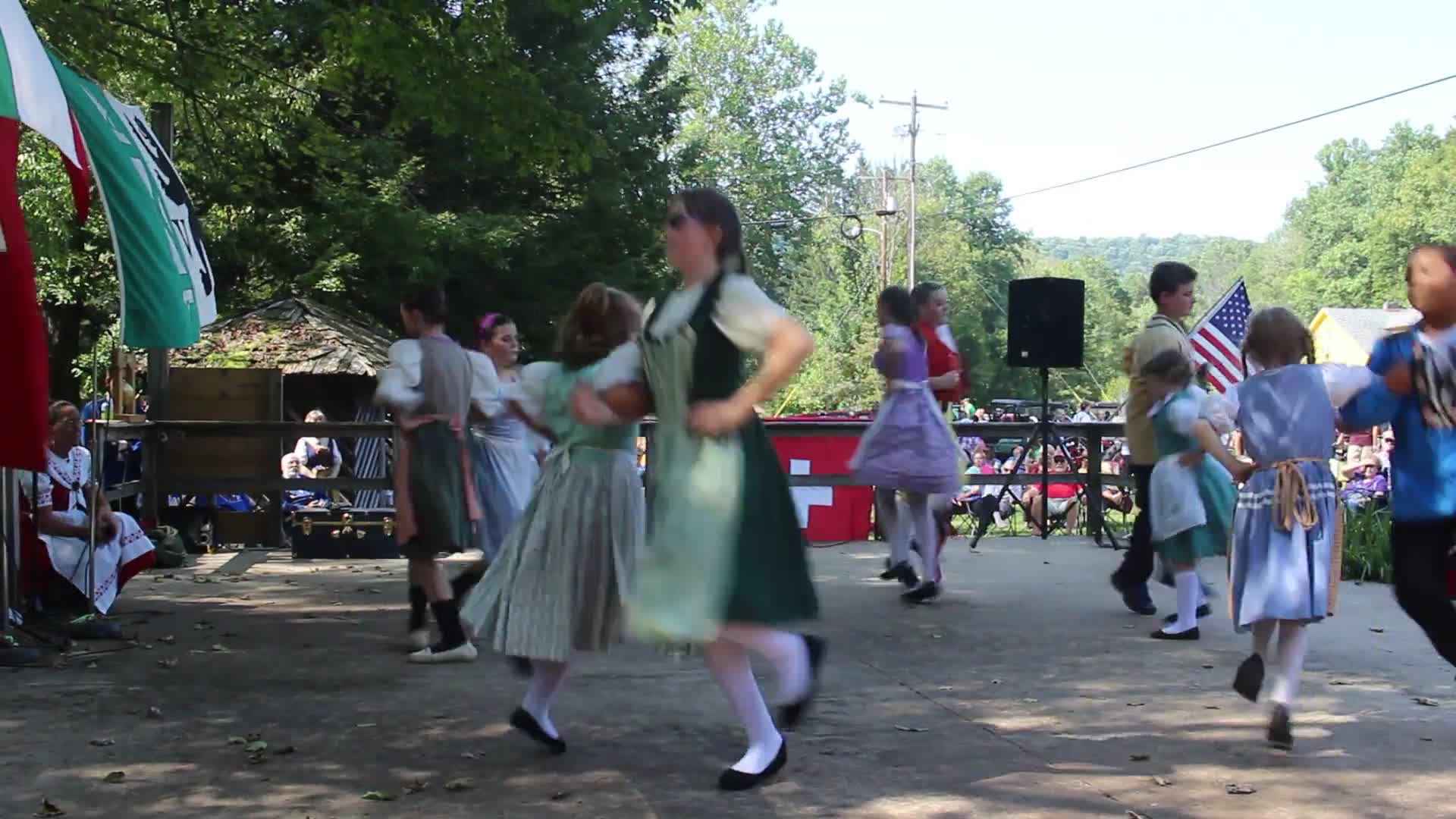 ["The Helvetia Community Fair, located in the Swiss community of Helvetia in Randolph County, is one of the oldest agricultural fairs in West Virginia. Activities include a parade in Swiss costume, alphorn music, Swiss folk dancing and singing, fahnenschwingen (flag twirling), a crafts, food, and canning exhibition, field events, an archery shoot, and more.Learn more in Emily Hilliard's Bitter Southerner piece on Helvetia's seasonal celebrations, including the Community Fair: https://bittersoutherner.com/my-year-in-helvetia-west-virginiaAnd in the Helvetia Foodways Oral History Project conducted by the West Virginia Folklife Program in partnership with the Southern Foodways Alliance: https://www.southernfoodways.org/oral-history/helvetia-west-virginia/"]%