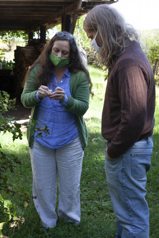 Leenie Hobbie of Rio in Hampshire County and Jon Falcone of Lost River in Hardy County were participants in the 2020-2021 West Virginia Folklife Apprenticeship Program. Hobbie led an apprenticeship in traditional Appalachian herbalism Falcone. Hobbie has been a family herbalist for over 30 years, originally learning the tradition from her grandmother, who used both garden-grown and wild harvested plants at her home in the mountains of Southwestern Virginia. She has studied with acclaimed herbalists across the country and has taught the tradition within her community in Hampshire County. Falcone is a novice herbalist who hopes to apply his skills to his future homestead in West Virginia.See our feature on Falcones apprenticeship with Hobbie here: https://wvfolklife.org/2020/10/26/2020-folklife-apprenticeship-feature-leenie-hobbie-jon-falcone-traditional-appalachian-herbalism/The West Virginia Folklife Apprenticeship Program offers up to a $3,000 stipend to West Virginia master traditional artists or tradition bearers working with qualified apprentices on a year-long in-depth apprenticeship in their cultural expression or traditional art form. These apprenticeships aim to facilitate the transmission of techniques and artistry of the forms, as well as their histories and traditions.The apprenticeship program grants are administered by the West Virginia Folklife Program at the West Virginia Humanities Council in Charleston and are supported in part by an Art Works grant from the National Endowment for the Arts. West Virginia Folklife is dedicated to the documentation, preservation, presentation, and support of West Virginias vibrant cultural heritage and living traditions.