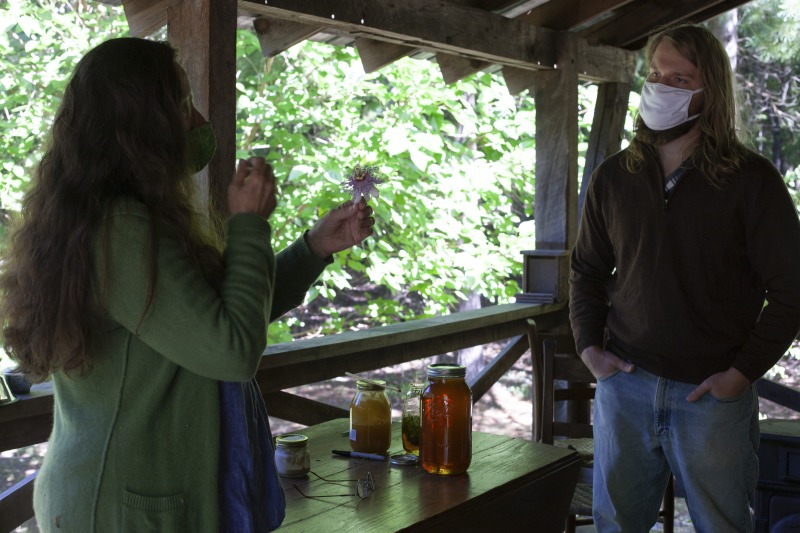 ["Leenie Hobbie of Rio in Hampshire County and Jon Falcone of Lost River in Hardy County were participants in the 2020-2021 West Virginia Folklife Apprenticeship Program. Hobbie led an apprenticeship in traditional Appalachian herbalism Falcone. Hobbie has been a family herbalist for over 30 years, originally learning the tradition from her grandmother, who used both garden-grown and wild harvested plants at her home in the mountains of Southwestern Virginia. She has studied with acclaimed herbalists across the country and has taught the tradition within her community in Hampshire County. Falcone is a novice herbalist who hopes to apply his skills to his future homestead in West Virginia.See our feature on Falcones apprenticeship with Hobbie here: https://wvfolklife.org/2020/10/26/2020-folklife-apprenticeship-feature-leenie-hobbie-jon-falcone-traditional-appalachian-herbalism/The West Virginia Folklife Apprenticeship Program offers up to a $3,000 stipend to West Virginia master traditional artists or tradition bearers working with qualified apprentices on a year-long in-depth apprenticeship in their cultural expression or traditional art form. These apprenticeships aim to facilitate the transmission of techniques and artistry of the forms, as well as their histories and traditions.The apprenticeship program grants are administered by the West Virginia Folklife Program at the West Virginia Humanities Council in Charleston and are supported in part by an Art Works grant from the National Endowment for the Arts. West Virginia Folklife is dedicated to the documentation, preservation, presentation, and support of West Virginias vibrant cultural heritage and living traditions."]%