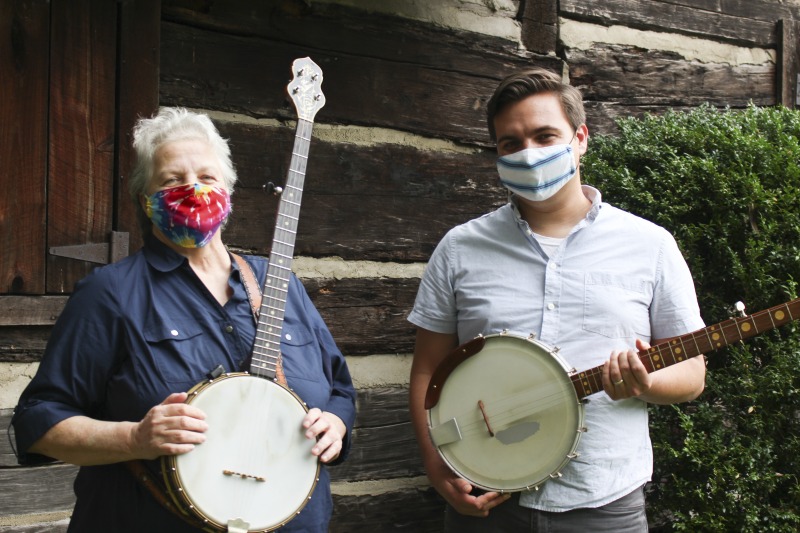 ["Kim Johnson and Cody Jordan were participants in the 2020-2021 West Virginia Folklife Apprenticeship Program. Kim Johnson, a resident of South Charleston led an apprenticeship in banjo traditions of central West Virginia with apprentice Cody Jordan of Charleston. Johnson began playing with fiddler Wilson Douglas in 1979 and has played with and learned from many acclaimed West Virginia old-time musicians including Frank George and Lester McCumbers. She has taught both locally and nationally, at Augusta Heritage Center, Allegheny Echoes, The Festival of American Fiddle Tunes, and the Berkeley Old-time Music Convention. Jordan plays guitar in The Modock Rounders with Johnson, touring across the state and region, and is looking forward to expanding his knowledge of central West Virginia old-time banjo traditions.See our feature on Johnsons apprenticeship with Jordan here: https://wvfolklife.org/2020/09/04/2020-folklife-apprenticeship-feature-kim-johnson-cody-jordan-banjo-traditions-of-central-west-virginia/The West Virginia Folklife Apprenticeship Program offers up to a $3,000 stipend to West Virginia master traditional artists or tradition bearers working with qualified apprentices on a year-long in-depth apprenticeship in their cultural expression or traditional art form. These apprenticeships aim to facilitate the transmission of techniques and artistry of the forms, as well as their histories and traditions.The apprenticeship program grants are administered by the West Virginia Folklife Program at the West Virginia Humanities Council in Charleston and are supported in part by an Art Works grant from the National Endowment for the Arts. West Virginia Folklife is dedicated to the documentation, preservation, presentation, and support of West Virginias vibrant cultural heritage and living traditions."]%