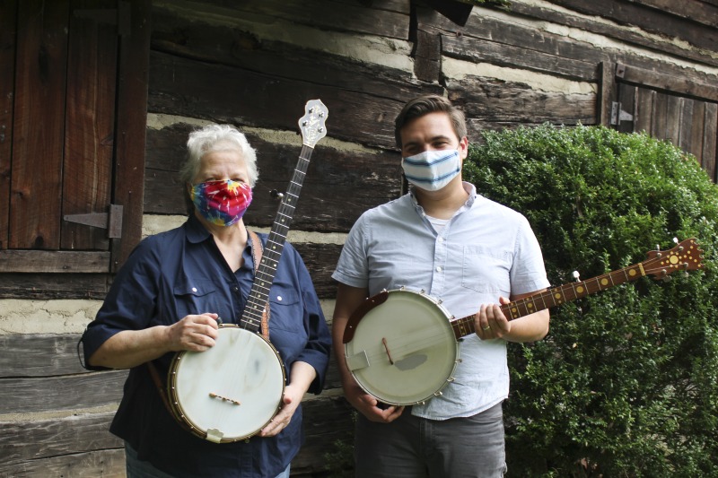 ["Kim Johnson and Cody Jordan were participants in the 2020-2021 West Virginia Folklife Apprenticeship Program. Kim Johnson, a resident of South Charleston led an apprenticeship in banjo traditions of central West Virginia with apprentice Cody Jordan of Charleston. Johnson began playing with fiddler Wilson Douglas in 1979 and has played with and learned from many acclaimed West Virginia old-time musicians including Frank George and Lester McCumbers. She has taught both locally and nationally, at Augusta Heritage Center, Allegheny Echoes, The Festival of American Fiddle Tunes, and the Berkeley Old-time Music Convention. Jordan plays guitar in The Modock Rounders with Johnson, touring across the state and region, and is looking forward to expanding his knowledge of central West Virginia old-time banjo traditions.See our feature on Johnsons apprenticeship with Jordan here: https://wvfolklife.org/2020/09/04/2020-folklife-apprenticeship-feature-kim-johnson-cody-jordan-banjo-traditions-of-central-west-virginia/The West Virginia Folklife Apprenticeship Program offers up to a $3,000 stipend to West Virginia master traditional artists or tradition bearers working with qualified apprentices on a year-long in-depth apprenticeship in their cultural expression or traditional art form. These apprenticeships aim to facilitate the transmission of techniques and artistry of the forms, as well as their histories and traditions.The apprenticeship program grants are administered by the West Virginia Folklife Program at the West Virginia Humanities Council in Charleston and are supported in part by an Art Works grant from the National Endowment for the Arts. West Virginia Folklife is dedicated to the documentation, preservation, presentation, and support of West Virginias vibrant cultural heritage and living traditions."]%