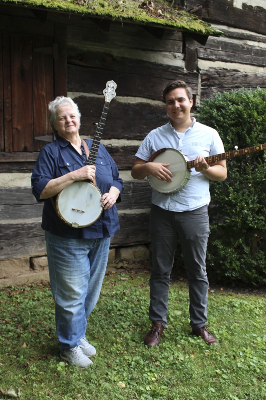 ["Kim Johnson and Cody Jordan were participants in the 2020-2021 West Virginia Folklife Apprenticeship Program. Kim Johnson, a resident of South Charleston led an apprenticeship in banjo traditions of central West Virginia with apprentice Cody Jordan of Charleston. Johnson began playing with fiddler Wilson Douglas in 1979 and has played with and learned from many acclaimed West Virginia old-time musicians including Frank George and Lester McCumbers. She has taught both locally and nationally, at Augusta Heritage Center, Allegheny Echoes, The Festival of American Fiddle Tunes, and the Berkeley Old-time Music Convention. Jordan plays guitar in The Modock Rounders with Johnson, touring across the state and region, and is looking forward to expanding his knowledge of central West Virginia old-time banjo traditions.See our feature on Johnsons apprenticeship with Jordan here: https://wvfolklife.org/2020/09/04/2020-folklife-apprenticeship-feature-kim-johnson-cody-jordan-banjo-traditions-of-central-west-virginia/The West Virginia Folklife Apprenticeship Program offers up to a $3,000 stipend to West Virginia master traditional artists or tradition bearers working with qualified apprentices on a year-long in-depth apprenticeship in their cultural expression or traditional art form. These apprenticeships aim to facilitate the transmission of techniques and artistry of the forms, as well as their histories and traditions.The apprenticeship program grants are administered by the West Virginia Folklife Program at the West Virginia Humanities Council in Charleston and are supported in part by an Art Works grant from the National Endowment for the Arts. West Virginia Folklife is dedicated to the documentation, preservation, presentation, and support of West Virginias vibrant cultural heritage and living traditions."]%