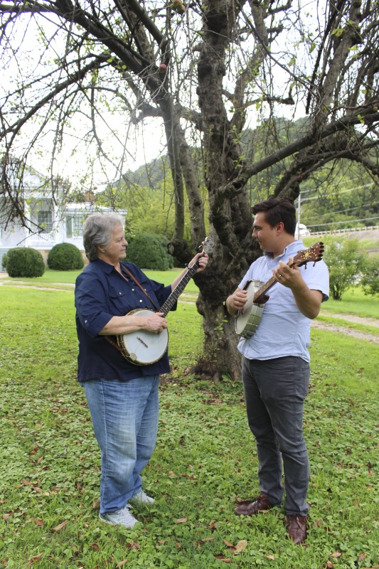 ["Kim Johnson and Cody Jordan were participants in the 2020-2021 West Virginia Folklife Apprenticeship Program. Kim Johnson, a resident of South Charleston led an apprenticeship in banjo traditions of central West Virginia with apprentice Cody Jordan of Charleston. Johnson began playing with fiddler Wilson Douglas in 1979 and has played with and learned from many acclaimed West Virginia old-time musicians including Frank George and Lester McCumbers. She has taught both locally and nationally, at Augusta Heritage Center, Allegheny Echoes, The Festival of American Fiddle Tunes, and the Berkeley Old-time Music Convention. Jordan plays guitar in The Modock Rounders with Johnson, touring across the state and region, and is looking forward to expanding his knowledge of central West Virginia old-time banjo traditions.See our feature on Johnsons apprenticeship with Jordan here: https://wvfolklife.org/2020/09/04/2020-folklife-apprenticeship-feature-kim-johnson-cody-jordan-banjo-traditions-of-central-west-virginia/The West Virginia Folklife Apprenticeship Program offers up to a $3,000 stipend to West Virginia master traditional artists or tradition bearers working with qualified apprentices on a year-long in-depth apprenticeship in their cultural expression or traditional art form. These apprenticeships aim to facilitate the transmission of techniques and artistry of the forms, as well as their histories and traditions.The apprenticeship program grants are administered by the West Virginia Folklife Program at the West Virginia Humanities Council in Charleston and are supported in part by an Art Works grant from the National Endowment for the Arts. West Virginia Folklife is dedicated to the documentation, preservation, presentation, and support of West Virginias vibrant cultural heritage and living traditions."]%