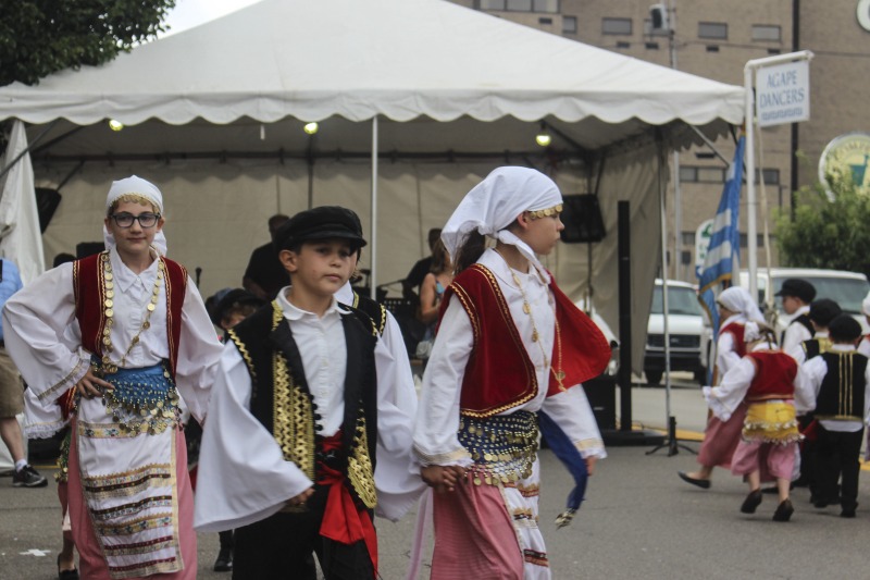 ["Maria Kayafas has been the Greek dance instructor at the St. John the Divine Greek Orthodox Church in Wheeling for 25 years. She grew up in Kent, Ohio. In this interview, she talks about her family background and heritage, her experience as a Greek dancer and dance instructor, and the community at St. John the Divine. Learn more about the Wheeling Grecian Fest: http://www.grecianfest.com/"]%