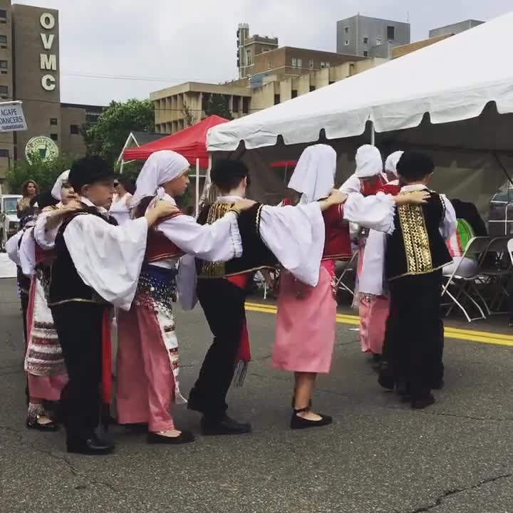 ["Maria Kayafas has been the Greek dance instructor at the St. John the Divine Greek Orthodox Church in Wheeling for 25 years. She grew up in Kent, Ohio. In this interview, she talks about her family background and heritage, her experience as a Greek dancer and dance instructor, and the community at St. John the Divine. Learn more about the Wheeling Grecian Fest: http://www.grecianfest.com/"]%