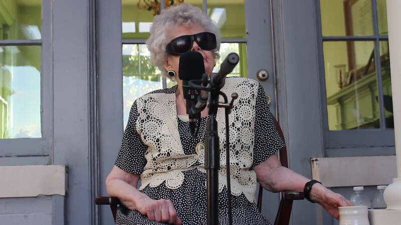 Phyllis Marks (June 5, 1927-June 22, 2019) was born Phyllis Mariam Frashure on June 5, 1927, in Sand Fork, Gilmer County, WV. According to folklorist Gerry Milnes, Marks was the last active ballad singer in the state who, as she says, learned by heart, via oral transmission, mainly from her mother and grandmother, both of Irish ancestry. Since 1954, Phyllis performed annually at the West Virginia State Folk Festival at Glenville. A fixture at the festival and in her community, the 2005 festival was dedicated to her.Marks was recorded in 1978 for the Library of Congress and has been featured in various books and radio programs. In 1997, she worked with Gerry Milnes to release the Augusta Heritage album Phyllis Marks: Old-Time Songs of West Virginia.In 2016, the West Virginia Folklife Program received a Henry Reed Fund Award from the American Folklife Center at the Library of Congress to host and record a concert with Marks at the West Virginia Humanities Council. Read more about that September 8, 2016 concert here: https://wvfolklife.org/2016/10/03/i-think-that-the-women-made-the-folk-songs-phyllis-marks-in-concert/Materials from that concert are available via the Library of Congress/American Folklife Center in the Emily Hilliard collection on West Virginia ballad singer Phyllis Marks: https://catalog.loc.gov/vwebv/search?searchCode=LCCN&searchArg=2017655418&searchType=1&permalink=yRead our tribute to Phyllis Marks on the West Virginia Folklife blog: https://wvfolklife.org/2019/07/02/a-tribute-to-ballad-singer-phyllis-marks-june-51927-june-22-2019/