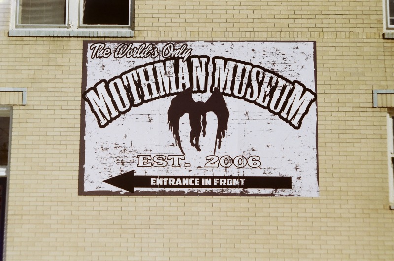 ["The Mothman Museum in Point Pleasant, West Virginia, was founded in 2005 by Jeff Wamsley (b. 1961, Point Pleasant, WV). Growing up, Wamsley lived next door to the Scarberrys, two of the primary initial Mothman witnesses. The Museum contains ephemera related to the Mothman legend, including props from the 2002 film, The Mothman Prophesies, copies of the police accounts of the initial Mothman witnesses, Mothman folk art, and more. Visit the Mothman Museum website: https://www.mothmanmuseum.com/Learn more about the Mothman legend via e-WV: https://www.wvencyclopedia.org/articles/1418"]%