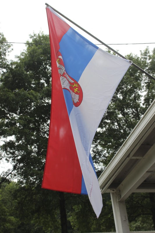 Every July, the Mens Club of the Steubenville, Ohio Holy Resurrection Serbian Orthodox Church hosts an annual picnic at their picnic grounds along Kings Creek in Weirton, West Virginia. The event serves as both a fundraiser for the Mens Club and a homecoming for Weirton and Steubenvilles Serbian Community. The event features Serbian music, dance, food, and drink. Mens Club members roast chickens and lambs on spits over open wood fires and sell them to picnic attendees. The spits were constructed out of material from Weirton Steel by Mens Club members and Weirton Steel employees in the 1960s. Other food served at the picnic includes pogacha (a type of Serbian bread), haluski or cabbage and noodles, cevaps (a pork, lamb, and beef sausage), strudel, nut rolls, beer, and Slivovitz.In 2017, state folklorist Emily Hilliard attended the Serbian picnic with Brynn Kusic, whose fathers family is part of the Weirton Serbian community. Learn more about the Annual Picnic via the Holy Resurrection Serbian Orthodox Church: https://www.hrsoc-steubenville.org/annual-picnicSee the short video and audio documentary about the Chicken Blasts, produced by the West Virginia Folklife Program and West Virginia Public Broadcasting: https://wvfolklife.org/2020/01/27/weirtons-serbian-heritage-is-a-chicken-blast/ https://www.youtube.com/watch?v=XpGF-MFUlhYhttps://soundcloud.com/wvpublicnews/weirtons-serbian-heritage-is-a-chicken-blast