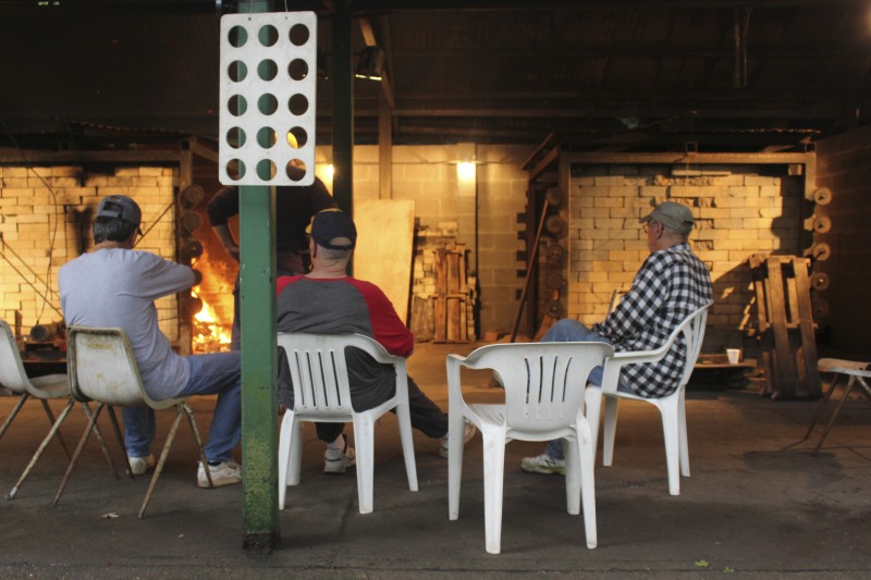 ["Every summer Wednesday since 1969, members of the Serbian Eastern Orthodox Church Mens Club have hosted a Chicken Blast at the Serbian Picnic Grounds along Kings Creek outside of Weirton, West Virginia. They roast 300-400 chickens per week as a fundraiser for the maintenance of the picnic grounds. The spits, an industrial brick oven, and walk-in coolers were constructed in the 1960s out of material from Weirton Steel by Mens Club members, most of whom were Weirton Steel employees. Each week, the choir also sells pogacha (a type of Serbian bread), haluski or cabbage and noodles, corn on the cob, strudel and other desserts. The bar at the picnic grounds is also open, serving beer and Slivovitz.See the short video and audio documentary about the Chicken Blasts, produced by the West Virginia Folklife Program and West Virginia Public Broadcasting: https://wvfolklife.org/2020/01/27/weirtons-serbian-heritage-is-a-chicken-blast/ https://www.youtube.com/watch?v=XpGF-MFUlhYhttps://soundcloud.com/wvpublicnews/weirtons-serbian-heritage-is-a-chicken-blast"]%