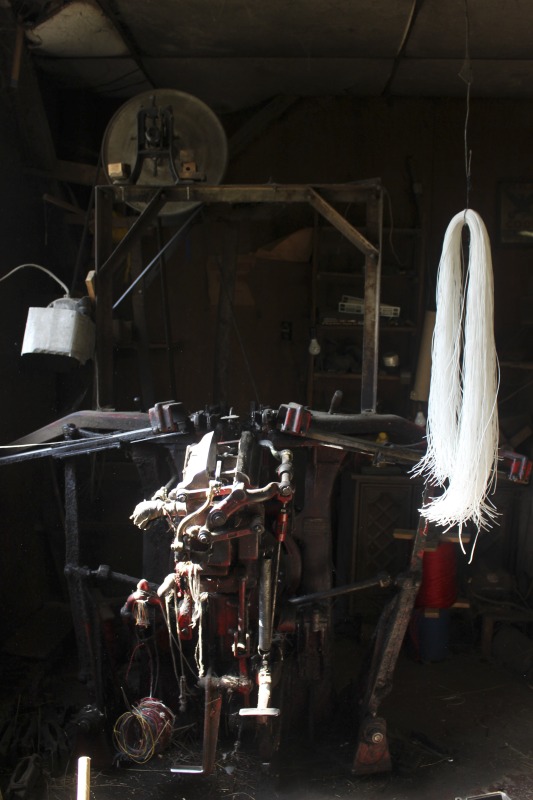 James Shaffer, b. 1929, of Charleston Broom and Mop, in Loudendale, WV is one of the last commercial broom makers in the state of West Virginia. He began making brooms at the age of 17 and at the time of the interview, still maintained a shop outside of Charleston. See the short video produced in partnership with West Virginia Public Broadcasting:, James Shaffer, Charleston Broom & Mop Company at https://www.youtube.com/watch?time_continue=1&v=O3lrgTn2hyM and the interview with Jim, Building a Broom by Feel: Jim Shaffer by Emily Hilliard in Southern Cultures fall 2017, Vol. 23, No. 3: Things at http://www.southerncultures.org/article/building-broom-feel-jim-shaffer/