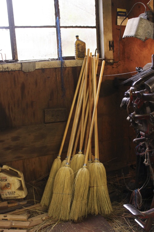 ["James Jim Shaffer, b. 1929, of Charleston Broom and Mop, in Loudendale, WV is one of the last commercial broom makers in the state of West Virginia. He began making brooms at the age of 17 and at the time of the interview, still maintained a shop outside of Charleston. See the short video produced in partnership with West Virginia Public Broadcasting:, James Shaffer, Charleston Broom & Mop Company at https://www.youtube.com/watch?time_continue=1&v=O3lrgTn2hyM  See the post on the West Virginia Folklife Program blog: https://wvfolklife.org/2017/03/30/building-a-broom-by-feel-an-interview-with-james-shaffer/Read the interview with Jim, Building a Broom by Feel: Jim Shaffer by Emily Hilliard in Southern Cultures fall 2017, Vol. 23, No. 3: Things at http://www.southerncultures.org/article/building-broom-feel-jim-shaffer/"]%