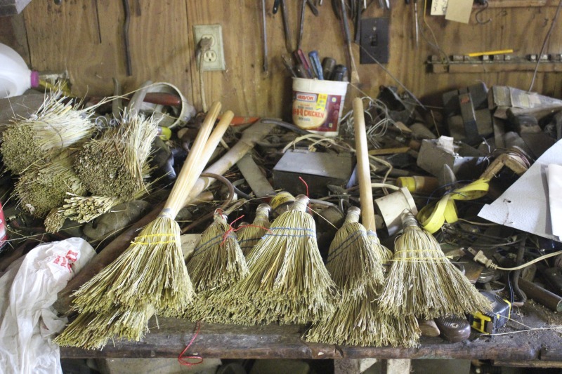 James Shaffer, b. 1929, of Charleston Broom and Mop, in Loudendale, WV is one of the last commercial broom makers in the state of West Virginia. He began making brooms at the age of 17 and at the time of the interview, still maintained a shop outside of Charleston. See the short video produced in partnership with West Virginia Public Broadcasting:, James Shaffer, Charleston Broom & Mop Company at https://www.youtube.com/watch?time_continue=1&v=O3lrgTn2hyM and the interview with Jim, Building a Broom by Feel: Jim Shaffer by Emily Hilliard in Southern Cultures fall 2017, Vol. 23, No. 3: Things at http://www.southerncultures.org/article/building-broom-feel-jim-shaffer/