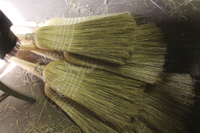 James Shaffer, b. 1929, of Charleston Broom and Mop, in Loudendale, WV is one of the last commercial broom makers in the state of West Virginia. He began making brooms at the age of 17 and at the time of the interview, still maintained a shop outside of Charleston. See the short video produced in partnership with West Virginia Public Broadcasting:, James Shaffer, Charleston Broom & Mop Company at https://www.youtube.com/watch?time_continue=1&v=O3lrgTn2hyM and the interview with Jim, Building a Broom by Feel: Jim Shaffer by Emily Hilliard in Southern Cultures fall 2017, Vol. 23, No. 3: Things at http://www.southerncultures.org/article/building-broom-feel-jim-shaffer/