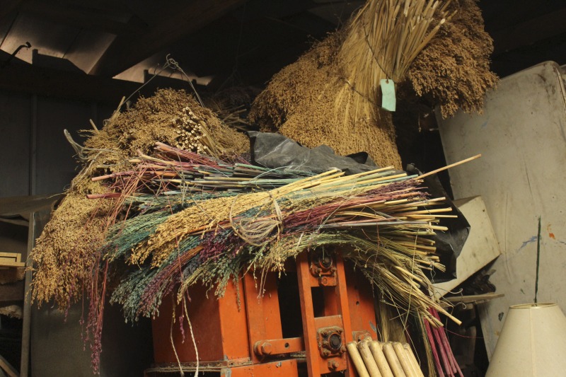 ["James Jim Shaffer, b. 1929, of Charleston Broom and Mop, in Loudendale, WV is one of the last commercial broom makers in the state of West Virginia. He began making brooms at the age of 17 and at the time of the interview, still maintained a shop outside of Charleston. See the short video produced in partnership with West Virginia Public Broadcasting:, James Shaffer, Charleston Broom & Mop Company at https://www.youtube.com/watch?time_continue=1&v=O3lrgTn2hyM  See the post on the West Virginia Folklife Program blog: https://wvfolklife.org/2017/03/30/building-a-broom-by-feel-an-interview-with-james-shaffer/Read the interview with Jim, Building a Broom by Feel: Jim Shaffer by Emily Hilliard in Southern Cultures fall 2017, Vol. 23, No. 3: Things at http://www.southerncultures.org/article/building-broom-feel-jim-shaffer/"]%