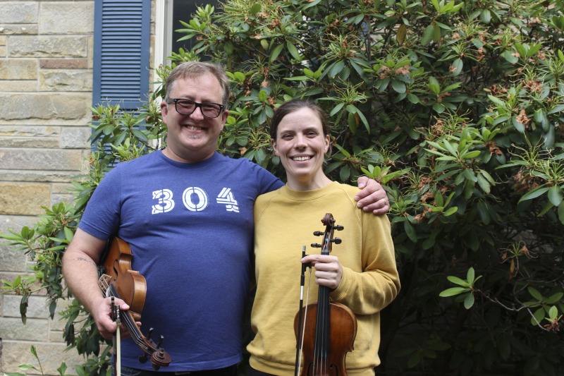 Doug Van Gundy of Elkins led an apprenticeship in old-time fiddle of the Greenbrier Valley with Annie Stroud of Charleston as part of the 2018 West Virginia Folklife Apprenticeship Program, supported in part by the National Endowment for the Arts. Doug Van Gundy is an eighth-generation West Virginian who learned old-time fiddle from Greenbrier County fiddler Mose Coffman through the 1993 Augusta Heritage Folk Arts Apprenticeship Program. Annie Stroud, of Charleston, is a Greenbrier County native who began playing violin at an early age, and through the apprenticeship, is now learning old-time fiddle tunes local to her home county. She plays fiddle with the Allegheny Hellbenders string band and is a member of the Morgantown Friends of Old-Time Music and Dance.See our feature on Van Gundys apprenticeship with Stroud here: https://wvfolklife.org/2019/01/23/2018-master-artist-apprentice-feature-doug-van-gundy-annie-stroud-old-time-fiddling-of-the-greenbrier-valley/