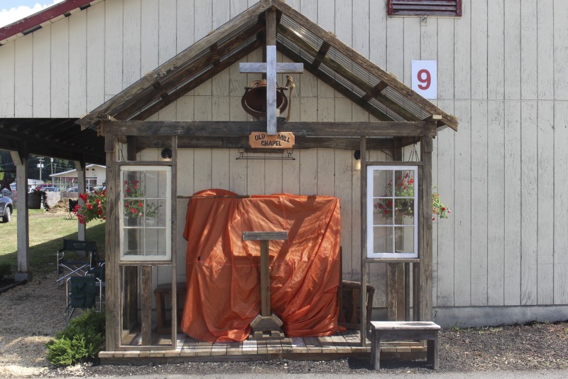 ["Documentation of folklore, foodways, and material culture on display at the 2016 West Virginia State Fair in Lewisburg."]%