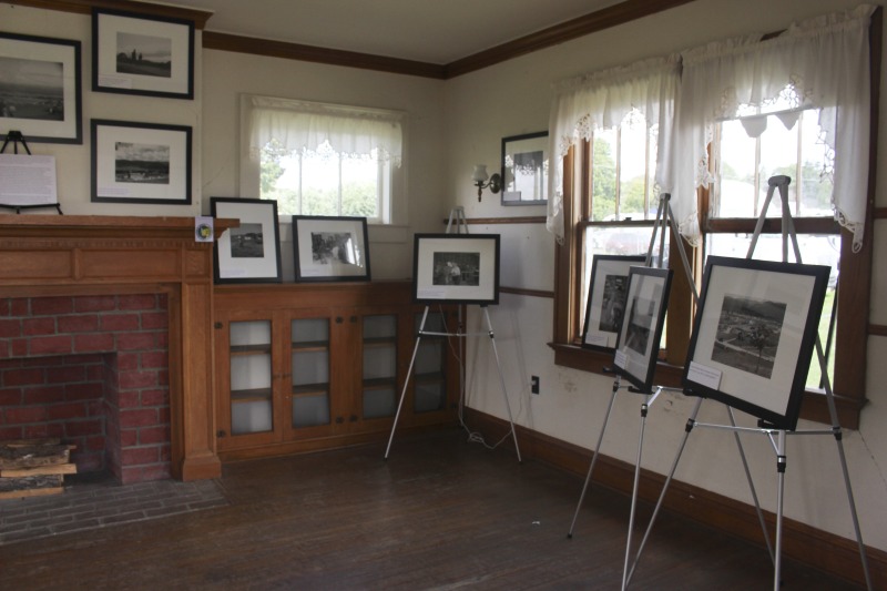 Traveling 219 exhibition of New Deal images of the Tygart Valley Homestead.