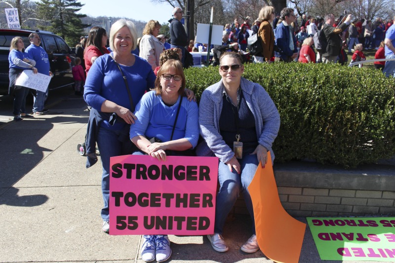 On February 22, 2018, thousands of West Virginia public school teachers and school service employees walked out of their classrooms in what would become a nine-day statewide strike. Teachers demands included a 5% raise and affordable healthcare coverage through the West Virginia Public Employees Insurance Agency or PEIA. These photos are part of a series of photos, videos, and interviews documenting the labor lore and expressive culture of the 2018 and 2019 West Virginia Teachers Strike.For more information on the 2018 and 2019 West Virginia Teachers Strike visit e-WV: https://www.wvencyclopedia.org/articles/2454