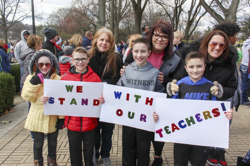 On February 22, 2018, thousands of West Virginia public school teachers and school service employees walked out of their classrooms in what would become a nine-day statewide strike. Teachers demands included a 5% raise and affordable healthcare coverage through the West Virginia Public Employees Insurance Agency or PEIA. These photos are part of a series of photos, videos, and interviews documenting the labor lore and expressive culture of the 2018 and 2019 West Virginia Teachers Strike.For more information on the 2018 and 2019 West Virginia Teachers Strike visit e-WV: https://www.wvencyclopedia.org/articles/2454