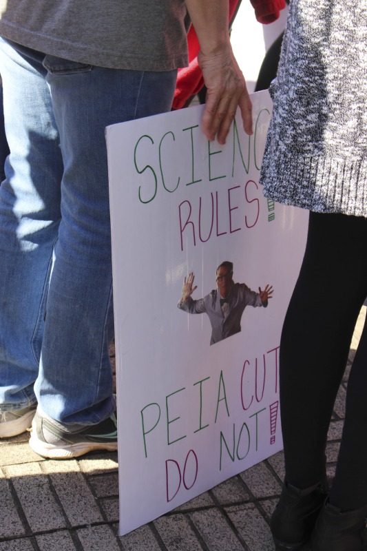 On February 22, 2018, thousands of West Virginia public school teachers and school service employees walked out of their classrooms in what would become a nine-day statewide strike. Teachers demands included a 5% raise and affordable healthcare coverage through the West Virginia Public Employees Insurance Agency or PEIA. These photos are part of a series of photos, videos, and interviews documenting the labor lore and expressive culture of the 2018 and 2019 West Virginia Teachers Strike.For more information on the 2018 and 2019 West Virginia Teachers Strike visit e-WV: https://www.wvencyclopedia.org/articles/2454