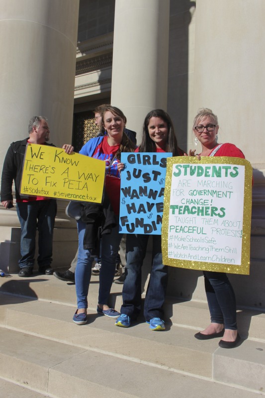 ["On February 22, 2018, thousands of West Virginia public school teachers and school service employees walked out of their classrooms in what would become a nine-day statewide strike. Teachers demands included a 5% raise and affordable healthcare coverage through the West Virginia Public Employees Insurance Agency or PEIA. These photos are part of a series of photos, videos, and interviews documenting the labor lore and expressive culture of the 2018 and 2019 West Virginia Teachers Strike.For more information on the 2018 and 2019 West Virginia Teachers Strike visit e-WV: https://www.wvencyclopedia.org/articles/2454"]%