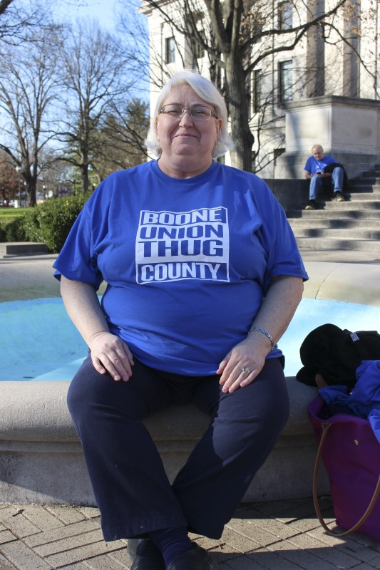 On February 22, 2018, thousands of West Virginia public school teachers and school service employees walked out of their classrooms in what would become a nine-day statewide strike. Teachers demands included a 5% raise and affordable healthcare coverage through the West Virginia Public Employees Insurance Agency or PEIA. These photos are part of a series of photos, videos, and interviews documenting the labor lore and expressive culture of the 2018 and 2019 West Virginia Teachers Strike.For more information on the 2018 and 2019 West Virginia Teachers Strike visit e-WV: https://www.wvencyclopedia.org/articles/2454