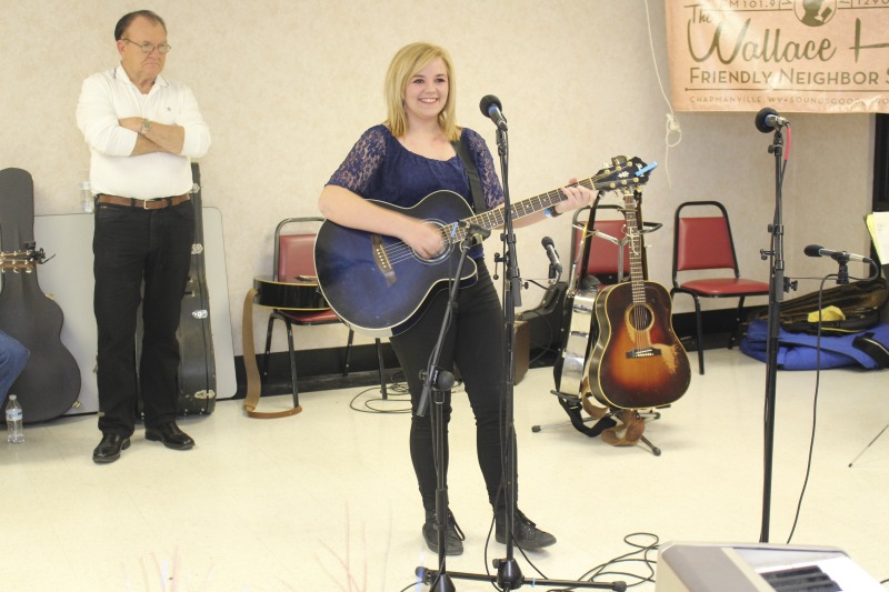 The Wallace Horn Friendly Neighbors Show is a live radio program, recorded in Logan County, and airing for over 50 years on WVOW, The Voice of the Coalfields. Wallace Horn founded the show and passed the creative directorship on to Elaine Purkey. This taping of the Friendly Neighbors Show, on November 18, 2017, was recorded at the Chapmanville Towers in Chapmanville, WV. Other taping locations include the Hot Cup coffee shop in Logan. Shows are taped twice a month.