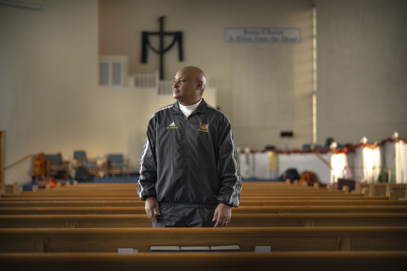 ["Rev. Matthew J. Watts is the Senior Pastor of Grace Bible Church on Charlestons West Side. He was born outside of Mt. Hope, West Virginia in Fayette County and is an alumni of West Virginia Institute of Technology. In this interview he speaks about the West Sides history as the former site of five slave plantations, his congregation and church neighborhood, the West Side Community Development Plan and Charleston Urban Renewals plans for the West Side, police brutality in Charleston, and the dismantling and destruction of the Triangle District in Charleston. Rev. Watts was interviewed by producer Aaron Henkin with Emily Hilliard and Wendel Patrick as part of the Out of the Blocks podcasts two episodes on Charlestons West Side. Learn more: https://wvfolklife.org/2020/01/17/out-of-the-blocks-podcast-highlights-charlestons-west-side-west-virginia-folklife-hosts-listening-party-february-12/"]%