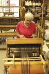["Sarah Fletcher (b. Canaan Valley) is a weaver, retired nurse, and the owner of Bens Old Loom Barn in Davis, WV. She is the daughter of Barbra Dorothy Mayor Thompson (August 5, 1920-October 1, 2008), a weaver and National Heritage Fellow who learned to weave at the Arthurdale Homestead. Learn more about Bens Old Loom Barn: https://www.facebook.com/bensoldloombarn/"]