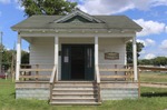 ["The historic Meadow River building is a 1928 National Register structure which was built as a promotional piece for the variety of wood products produced the Meadow River Lumber Company of Rainelle, West Virginia in Greenbrier County. Documentation of folklore, foodways, and material culture on display at the 2016 West Virginia State Fair in Lewisburg."]